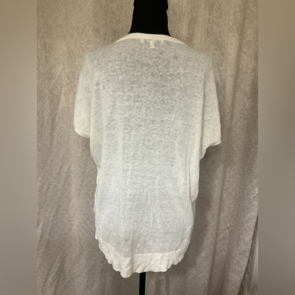 Madewell linen blouse women's, beige - Picture 11 of 11